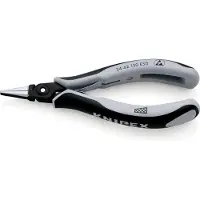 Knipex 34 42 130 ESD, Alicates de corte, acero, negro, gris, 130 mm, 61 g