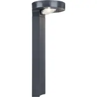 Lutec Lámpara exterior para jardín, modelo DISO - SOLAR, color gris, referencia 6906703335
