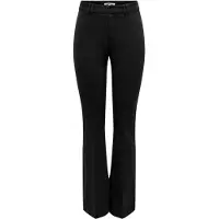 ONLY Pantalón de pinzas 'ONLPeach' negro
