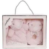 Creaciones Llopis Conejito Sonajero Caja Doudou 16 Cm