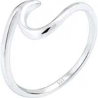 Elli Anillo 'Wellen' plata