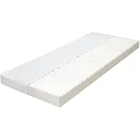 vidaXL Colchón de 180 x 200 cm, 7 zonas, espuma de poliuretano, 10 cm de grosor, firmeza H2/H3