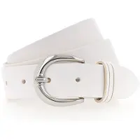 Tamaris Cinturón plata / blanco