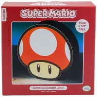 Paladone Products, lámpara Super Mario, Super Champiñón, 15 cm