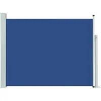 The Living Store La tienda "" ofrece una toldo lateral extensible de 140 x 500 cm, color azul