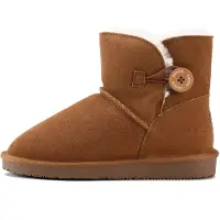 Gooce Botas de nieve 'Hubbard' crema / marrón
