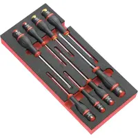 Facom Organizador de herramientas , modelo a1, modular, de color negro, con base de espuma