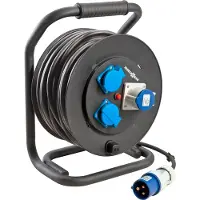 Brunner Carrete de cable de 25 metros