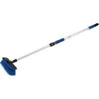 Silverline Cepillo de lavado telescópico para auto 1,07 - 1,76 m