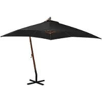 vidaXL Parasol para pérgola con mástil, color , 3x3 metros, madera maciza de abeto