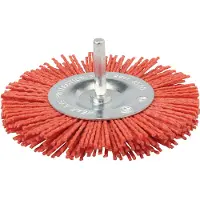 Silverline Cepillo de nylon para discos, 100 mm, de cerdas gruesas