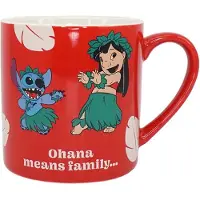 Half Moon Bay Ohana Significa Familia Taza Lilo Y Stitch 310ml