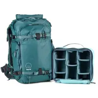 Shimoda Action X25 v2 Kit básico para mujer (unidad central pequeña sin espejo) - Verde azulado