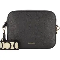 Coccinelle Bolso de hombro 'Tebe' beige / negro