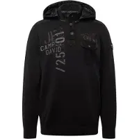 CAMP DAVID Jersey grafito / gris oscuro / rojo oscuro / negro