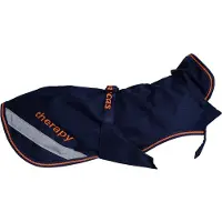 Bucas Manta para perros Therapy Dog, color azul marino/naranja, 0 gramos