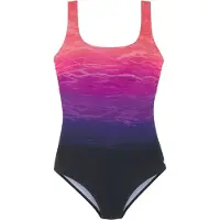 LASCANA Traje de baño azul oscuro / lila / rosa / rosa neón
