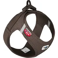 Curli Vest Harness Clasp Air-Mesh - Marrón - XL