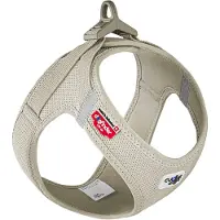 Curli Vest Harness Clasp Air-Mesh - Beige - XXXS