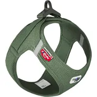 Curli Vest Harness Clasp Air-Mesh - Verde - XL