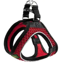 Hunter - Harness Hilo Comfort - Arnés para perro size Halsumfang 55-60 cm - Bauchumfang 58-65 cm, rojo