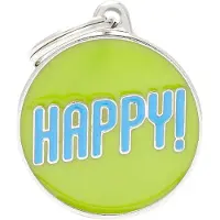 My Family Placa Para Mascotas Happy