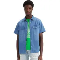 Levi's Ss Casual Shirt Blue Talla: XS | Camisas Casuales Outlet | Hombre | Azul
