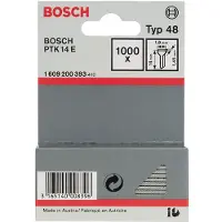 Bosch Accesorios Clavos de grapado tipo 48, 1,8 x 14 mm, 1000 unidades