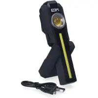 EDM Linterna Led Magnética De 200 Lm