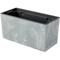 Prosperplast Maceta Urbi Case Beton Effect Collection 39.5x18.5x19.5 Cm
