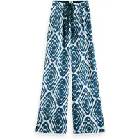 Scotch & Soda Eleni - High Rise Wide Leg Pyjama Pants Disco Tie Dye Bottle Talla: XL/32 | Pantalones Outlet | Mujer