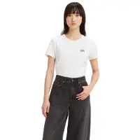 Levi's The T-shirt White Talla: XS | Camisetas de Seda Outlet | Mujer | Blanco