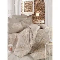 L'essentiel Maison L'Essentiel, Ropa de Cama para el Hogar, Adal - PRL2152, Braun, Juego de cama, 100% algodón reforzado