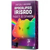Asmodee Juego De Mesa Unstable Unicorns Apocalipsis Irisado Español