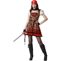 Atosa Disfraz De Mujer Pirata
