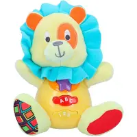 WINFUN León De Peluche Con Luz Y Sonido
