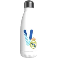 Real Madrid Botella Personalizada Con La Letra V Acero Inoxidable 550ml
