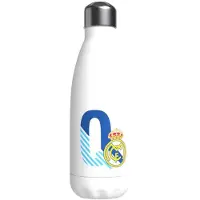 Real Madrid Botella Personalizada Con La Letra Q Acero Inoxidable 550ml