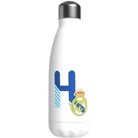 Real Madrid Botella Personalizada Con La Letra H Acero Inoxidable 550ml