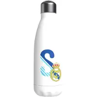 Real Madrid Botella Personalizada Con La Letra S Acero Inoxidable 550ml