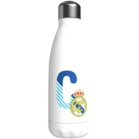 Real Madrid Botella Personalizada Con La Letra C Acero Inoxidable 550ml