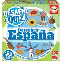 Educa Juego De Mesa Desafío Quiz Descubre España