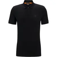 BOSS para hombre. 50507803 Polo Passenger negro (XL), Casual, Algodón, Manga corta, outlet 2026.