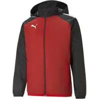 Puma Chaqueta deportiva 'Team Liga' rojo / negro / blanco
