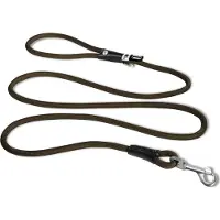 Curli Stretch Comfort Leash - Brown - M