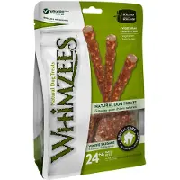 Whimzees Veggie Sausage Dental Treats - S - 28 unidades