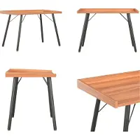 vidaXL Escritorio marrón de 90 x 50 x 79 cm - Mesa de ordenador - Mesas de ordenador - Escritorio para ordenador - Escritorios para ordenador