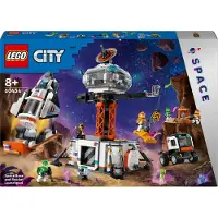 LEGO Base Espacial y Plataforma de Lanzamiento