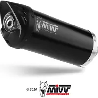 MIVV Silenciador Homologado Slip On Mover Piaggio Beverly 400 2021-24 Mv.pg.0005.lv