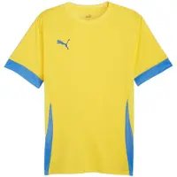 Puma Camiseta funcional azul claro / amarillo
